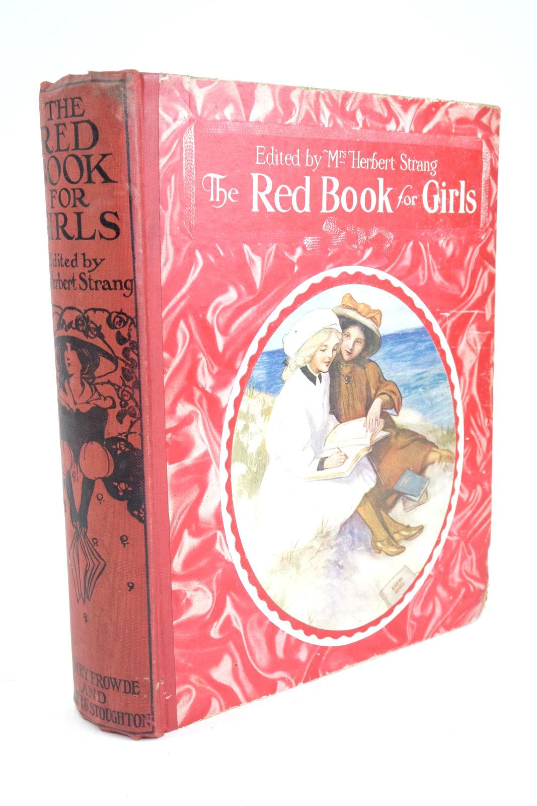Photo of THE RED BOOK FOR GIRLS written by Strang, Mrs. Herbert Clarke, Mary Cowden Marchant, Bessie Brazil, Angela Bruce, Dorita Fairlie et al,  illustrated by Govey, Lilian A. Earnshaw, Harold C. Price, N.M. Pears, Chas. et al.,  published by Hodder &amp; Stoughton, Henry Frowde (STOCK CODE: 1325454)  for sale by Stella & Rose's Books