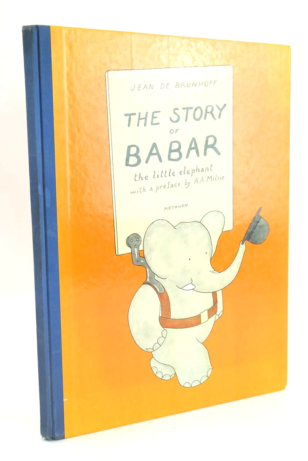 Photo of THE STORY OF BABAR THE LITTLE ELEPHANT written by De Brunhoff, Jean
Milne, A.A. illustrated by De Brunhoff, Jean published by Methuen Children's Books (STOCK CODE: 1325607)  for sale by Stella & Rose's Books