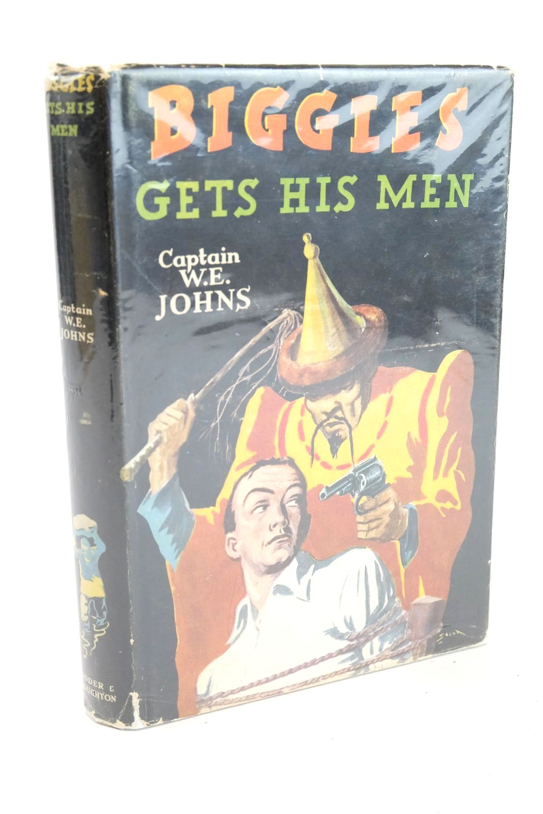 Photo of BIGGLES GETS HIS MEN written by Johns, W.E. illustrated by Stead,  published by Hodder & Stoughton (STOCK CODE: 1325713)  for sale by Stella & Rose's Books