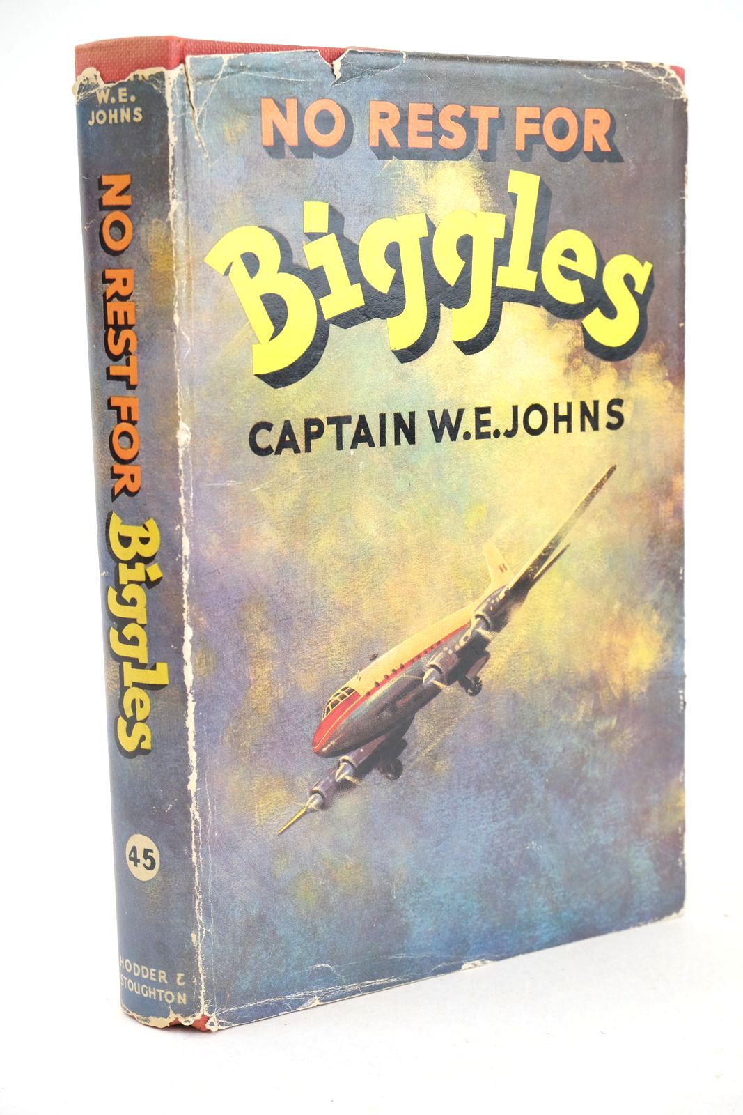 Photo of NO REST FOR BIGGLES written by Johns, W.E. illustrated by Stead,  published by Hodder & Stoughton (STOCK CODE: 1325770)  for sale by Stella & Rose's Books