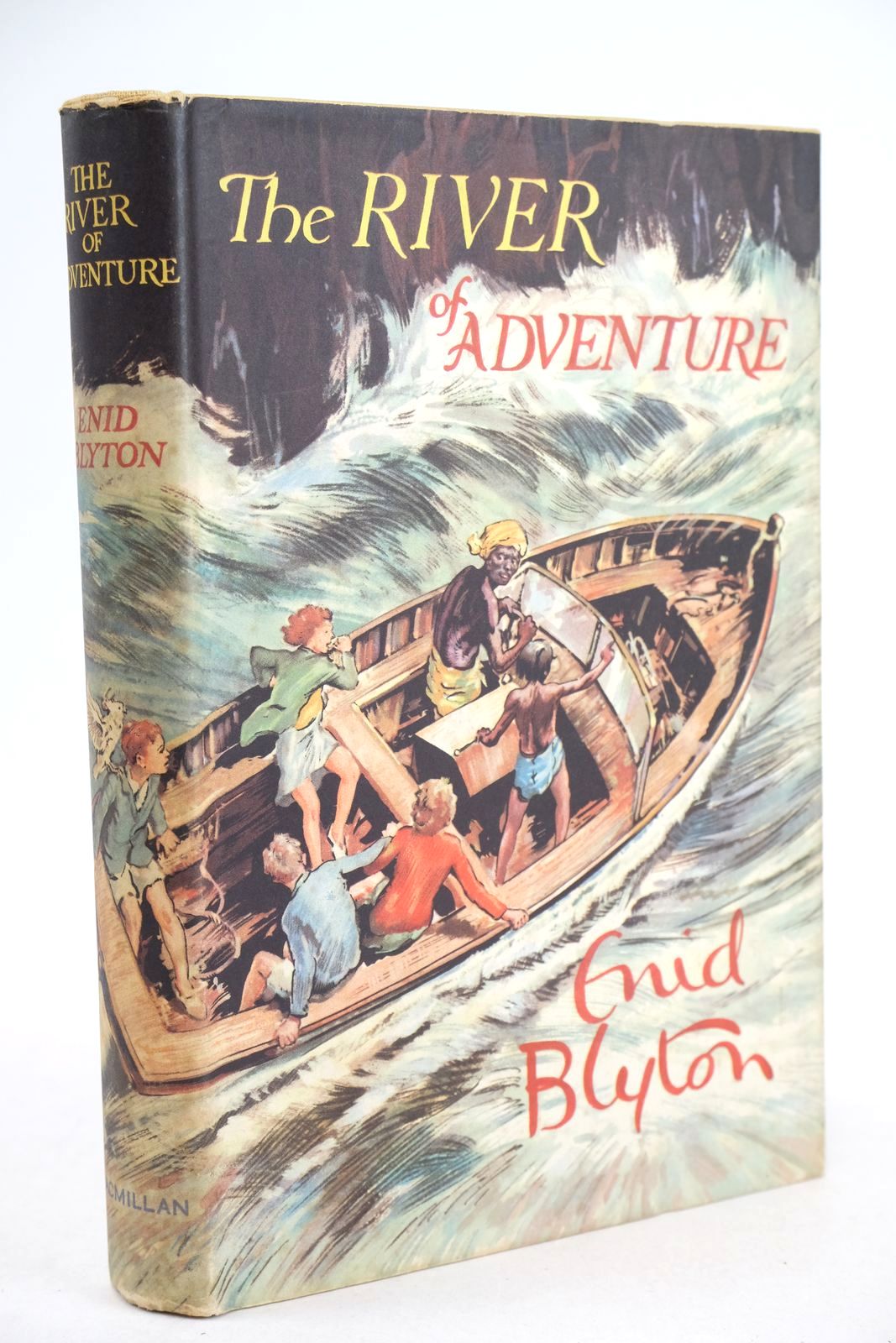 Photo of THE RIVER OF ADVENTURE written by Blyton, Enid illustrated by Tresilian, Stuart published by Macmillan & Co. Ltd. (STOCK CODE: 1325771)  for sale by Stella & Rose's Books