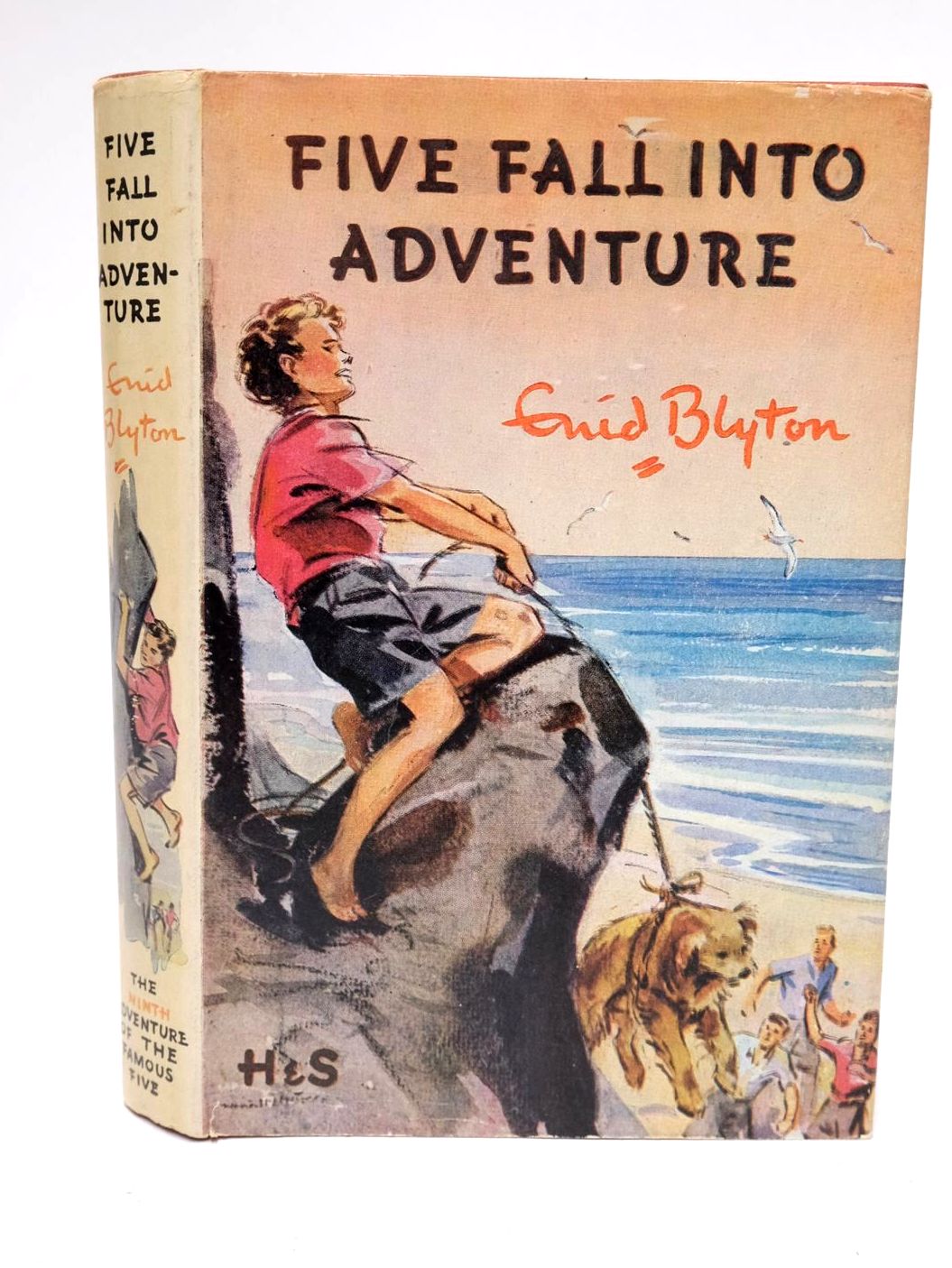 Photo of FIVE FALL INTO ADVENTURE written by Blyton, Enid illustrated by Soper, Eileen published by Hodder &amp; Stoughton (STOCK CODE: 1325805)  for sale by Stella & Rose's Books