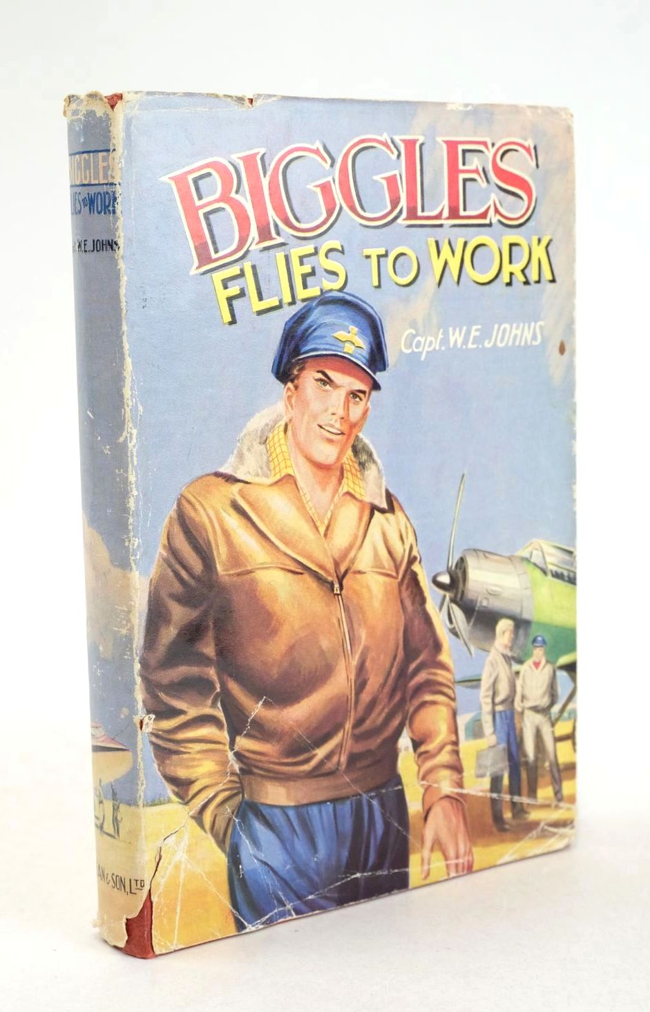 Photo of BIGGLES FLIES TO WORK written by Johns, W.E. published by Dean &amp; Son Ltd. (STOCK CODE: 1326019)  for sale by Stella & Rose's Books