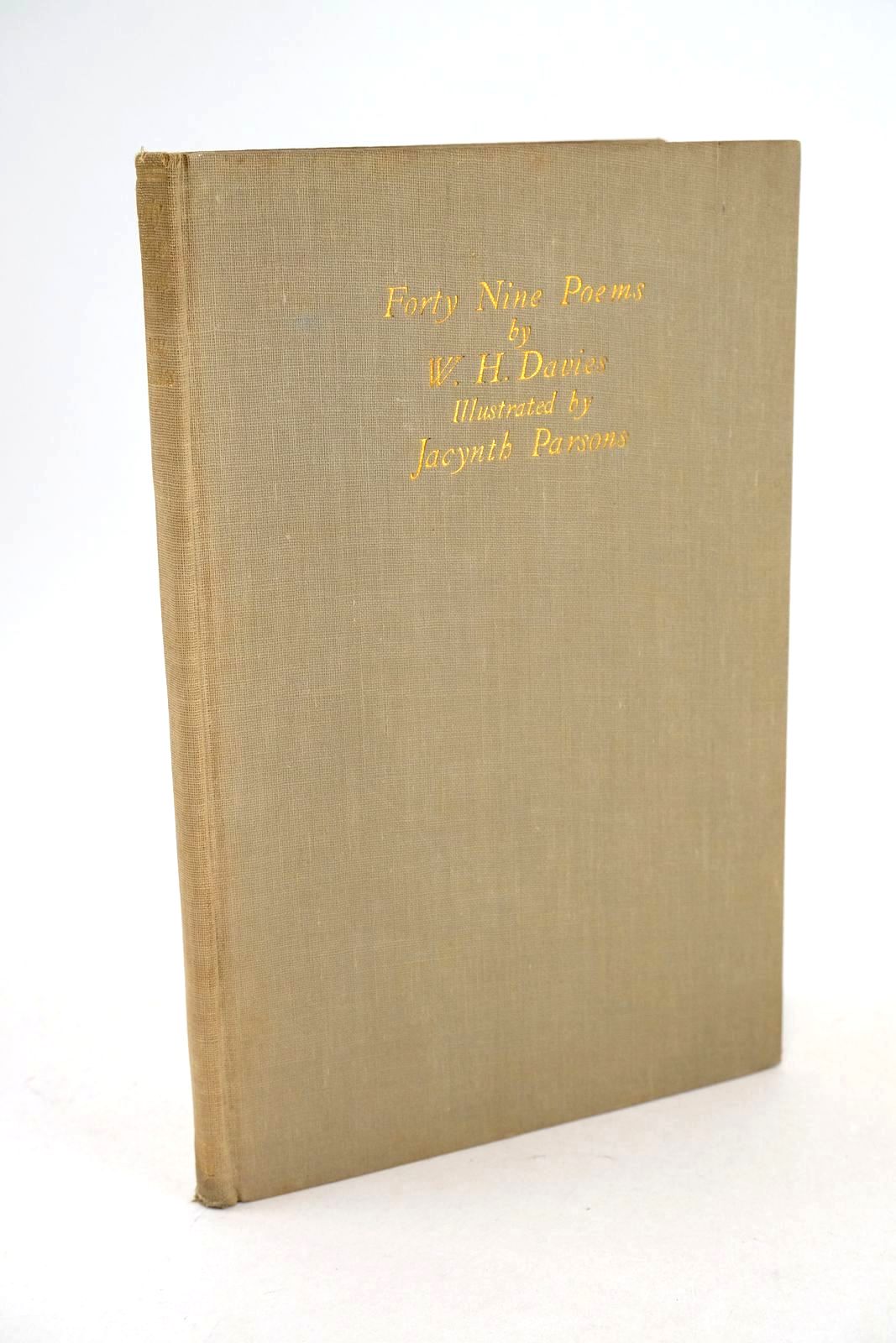 Photo of FORTY-NINE POEMS BY W.H. DAVIES- Stock Number: 1326252