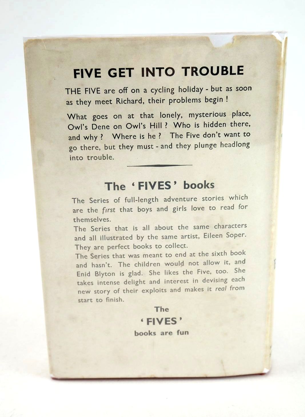 Photo of FIVE GET INTO TROUBLE written by Blyton, Enid illustrated by Soper, Eileen published by Hodder & Stoughton (STOCK CODE: 1326258)  for sale by Stella & Rose's Books