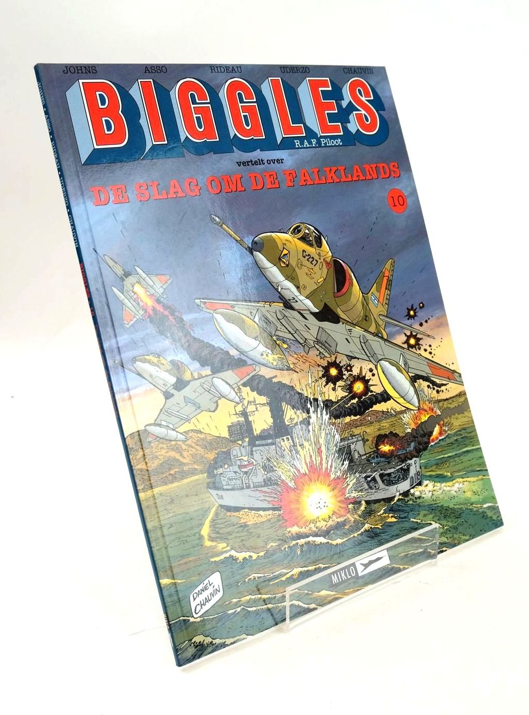 Photo of BIGGLES R.A.F. PILOOT VERTELT OVER DE SLAG OM DE FALKLANDS- Stock Number: 1326334