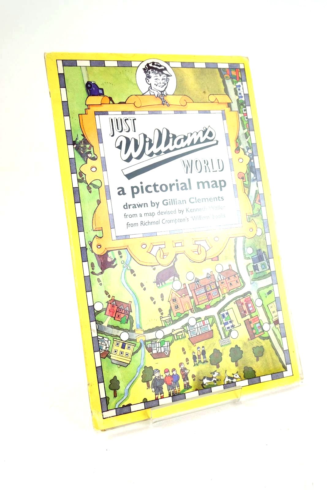 Photo of JUST WILLIAM'S WORLD A PICTORIAL MAP- Stock Number: 1326467