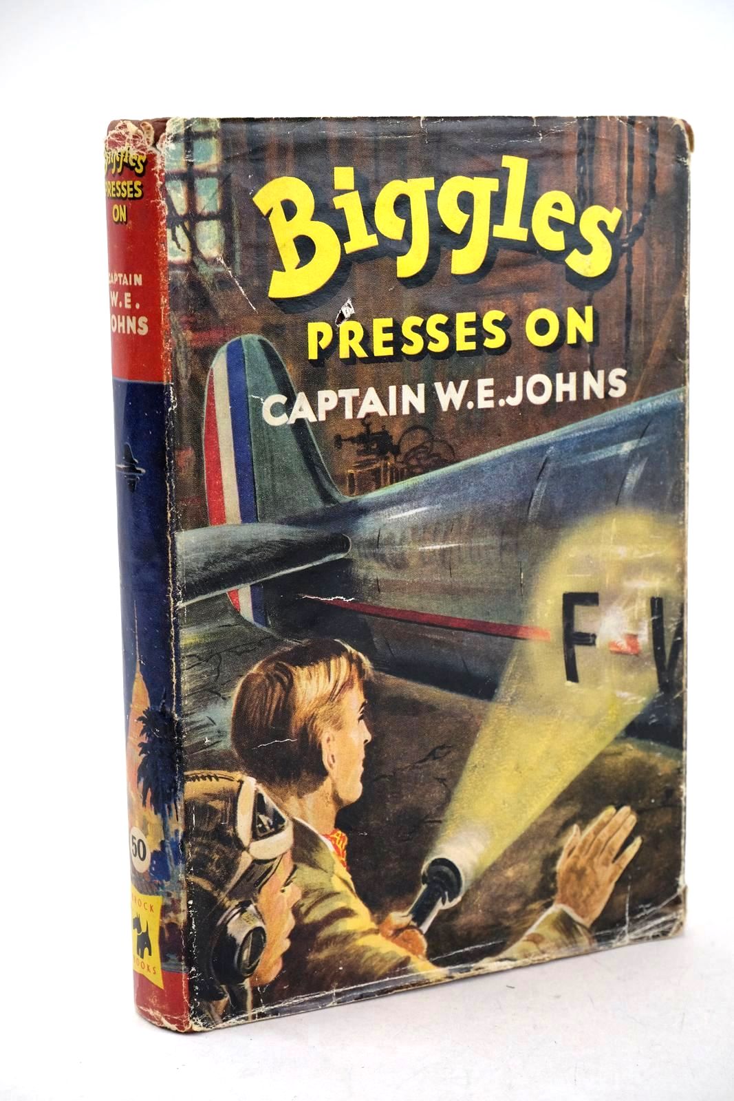 Photo of BIGGLES PRESSES ON written by Johns, W.E. illustrated by Stead, Leslie published by Brockhampton Press Ltd. (STOCK CODE: 1326558)  for sale by Stella & Rose's Books