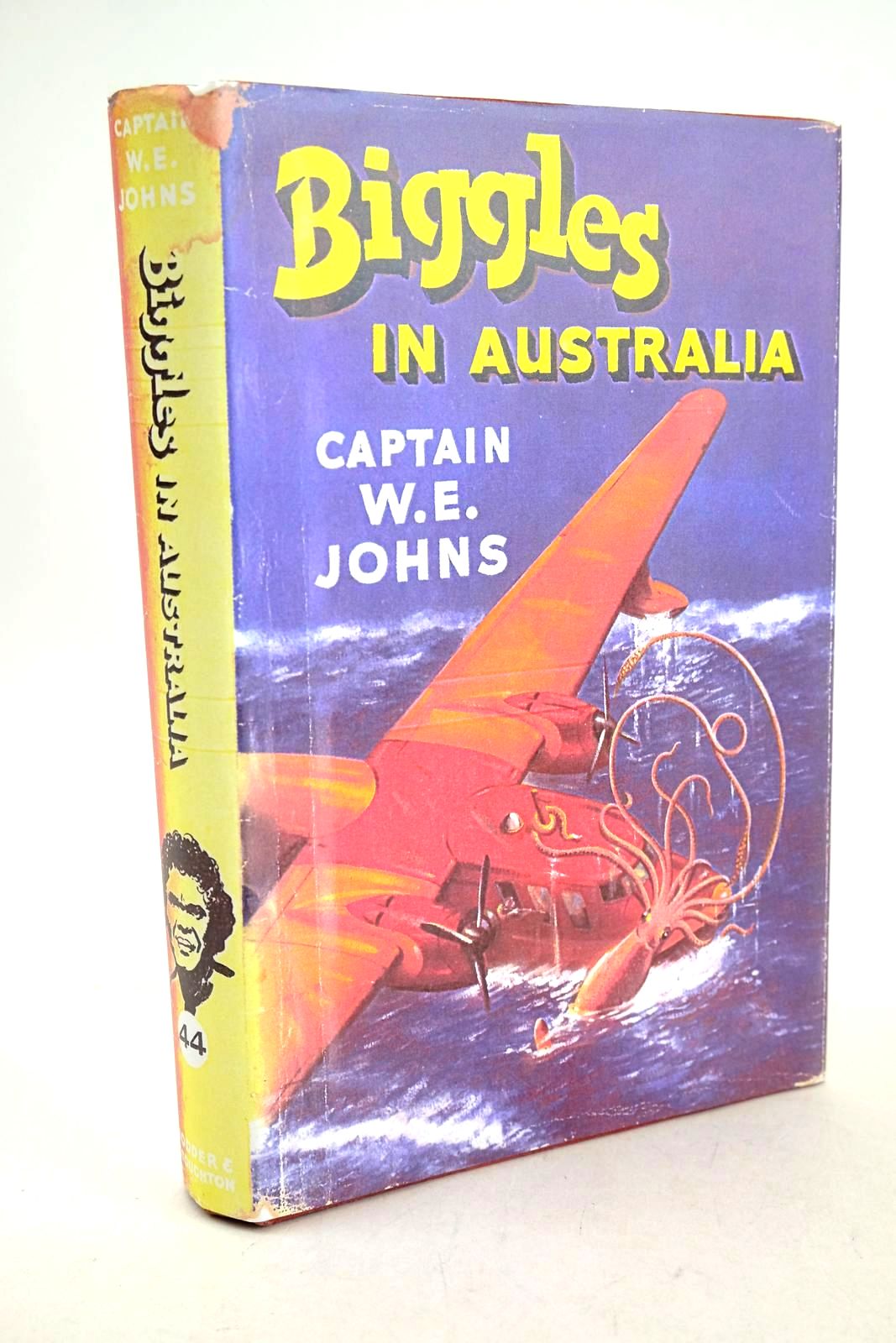 Photo of BIGGLES IN AUSTRALIA written by Johns, W.E. illustrated by Stead, Studio published by Hodder &amp; Stoughton (STOCK CODE: 1326591)  for sale by Stella & Rose's Books