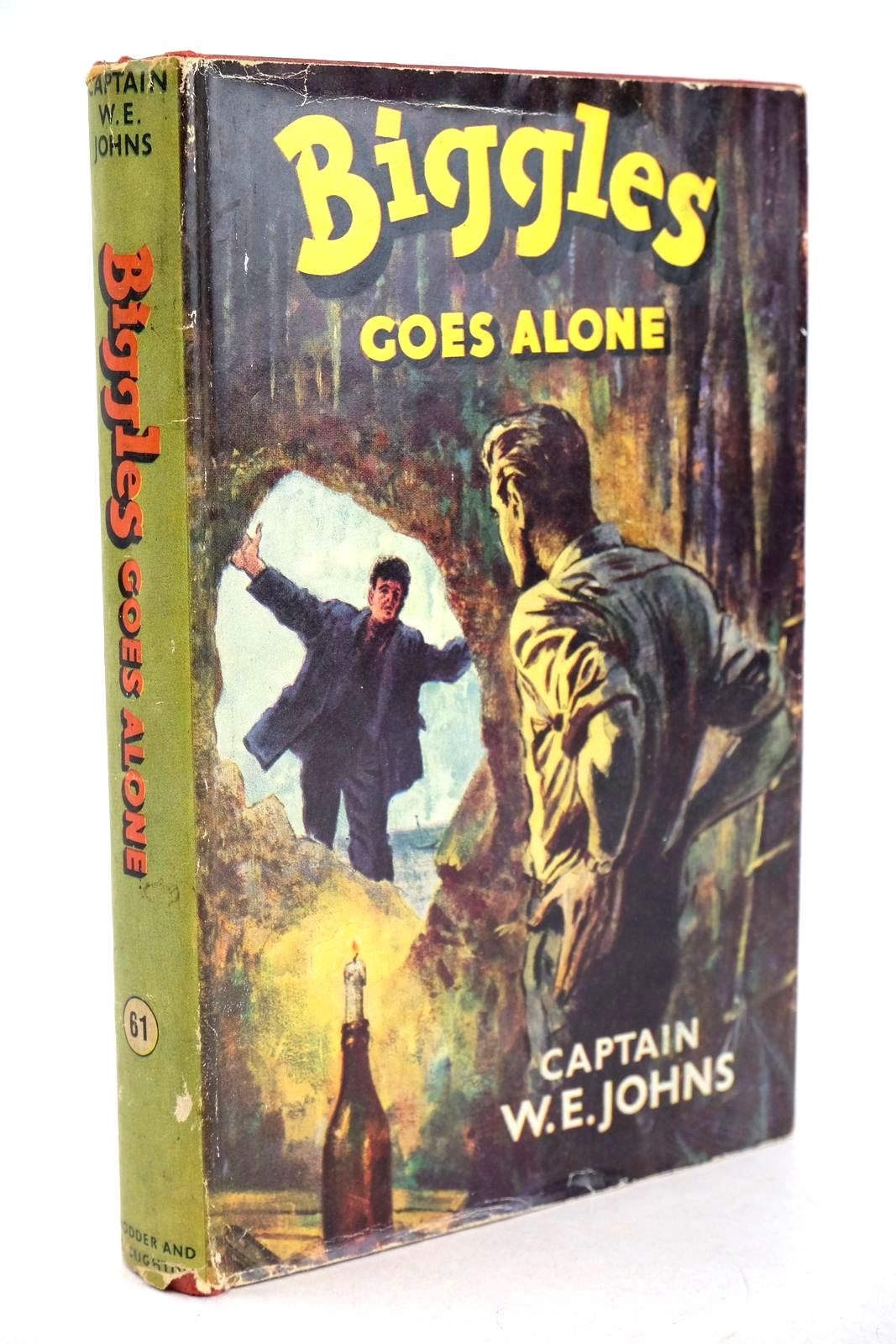 Photo of BIGGLES GOES ALONE written by Johns, W.E. illustrated by Stead,  published by Hodder &amp; Stoughton (STOCK CODE: 1326631)  for sale by Stella & Rose's Books