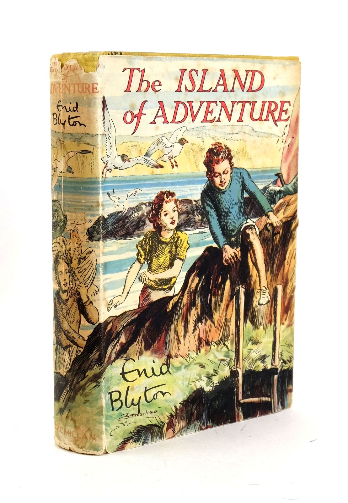 Photo of THE ISLAND OF ADVENTURE written by Blyton, Enid illustrated by Tresilian, Stuart published by Macmillan &amp; Co. Ltd. (STOCK CODE: 1326665)  for sale by Stella & Rose's Books