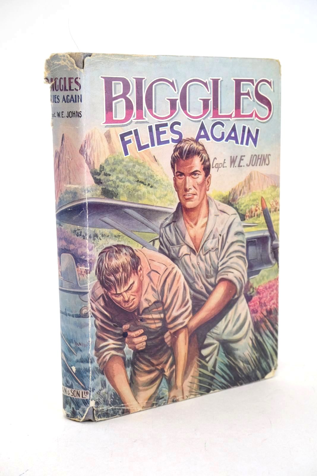 Photo of BIGGLES FLIES AGAIN- Stock Number: 1327195