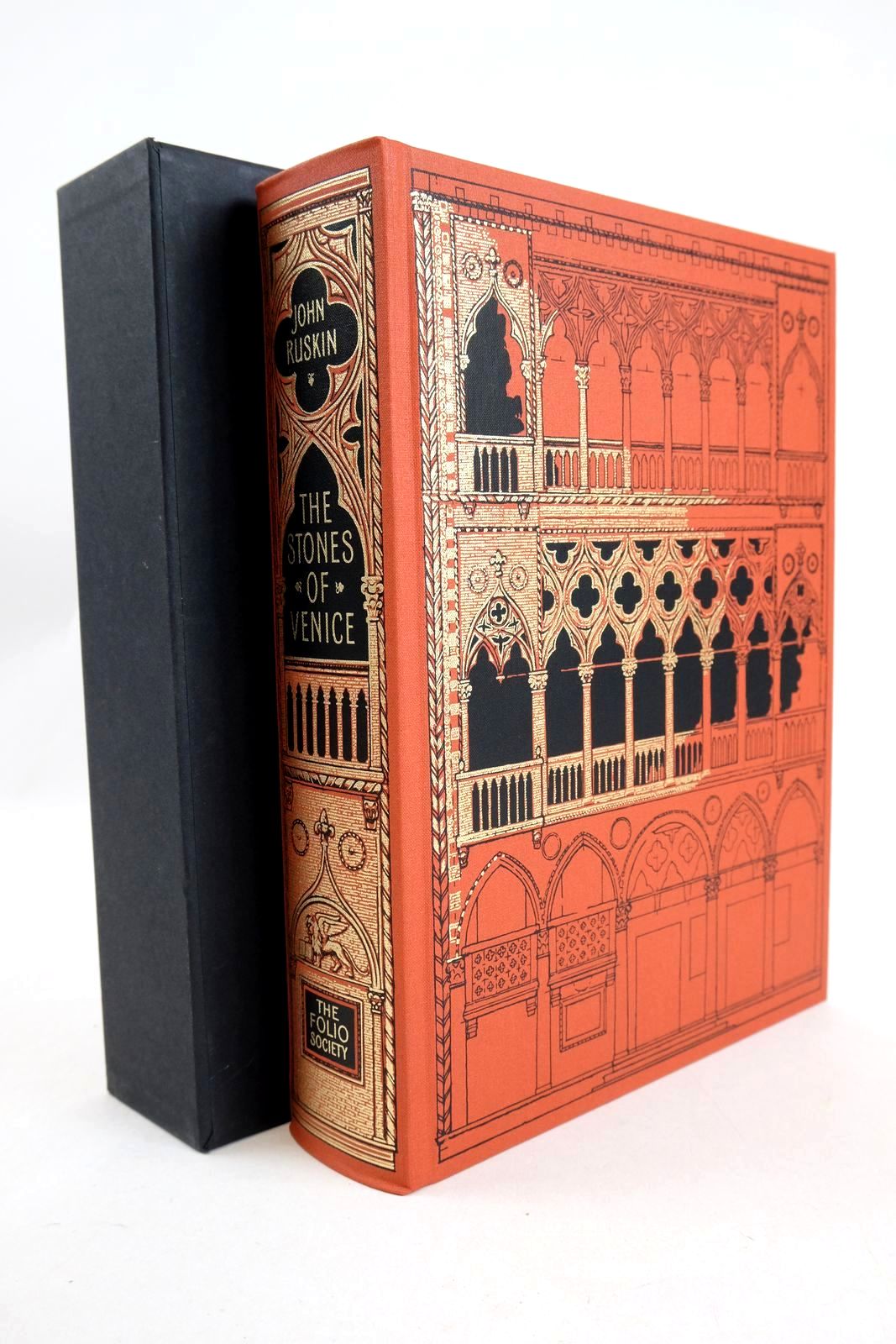 Photo of THE STONES OF VENICE written by Ruskin, John Morris, Jan illustrated by Ruskin, John published by Folio Society (STOCK CODE: 1327600)  for sale by Stella & Rose's Books