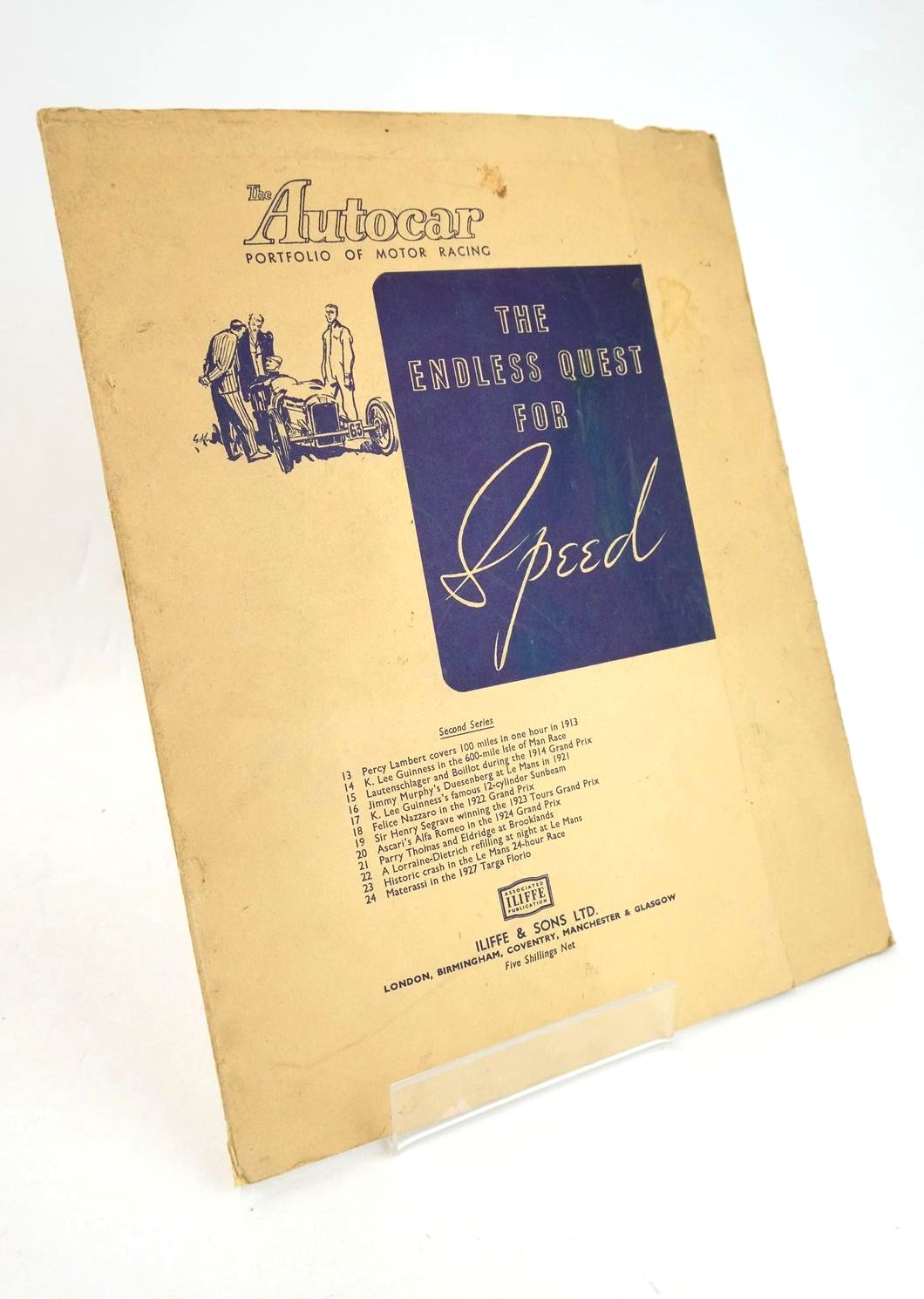 Photo of THE ENDLESS QUEST FOR SPEED: THE AUTOCAR PORTFOLIO OF MOTOR RACING SECOND SERIES- Stock Number: 1327822