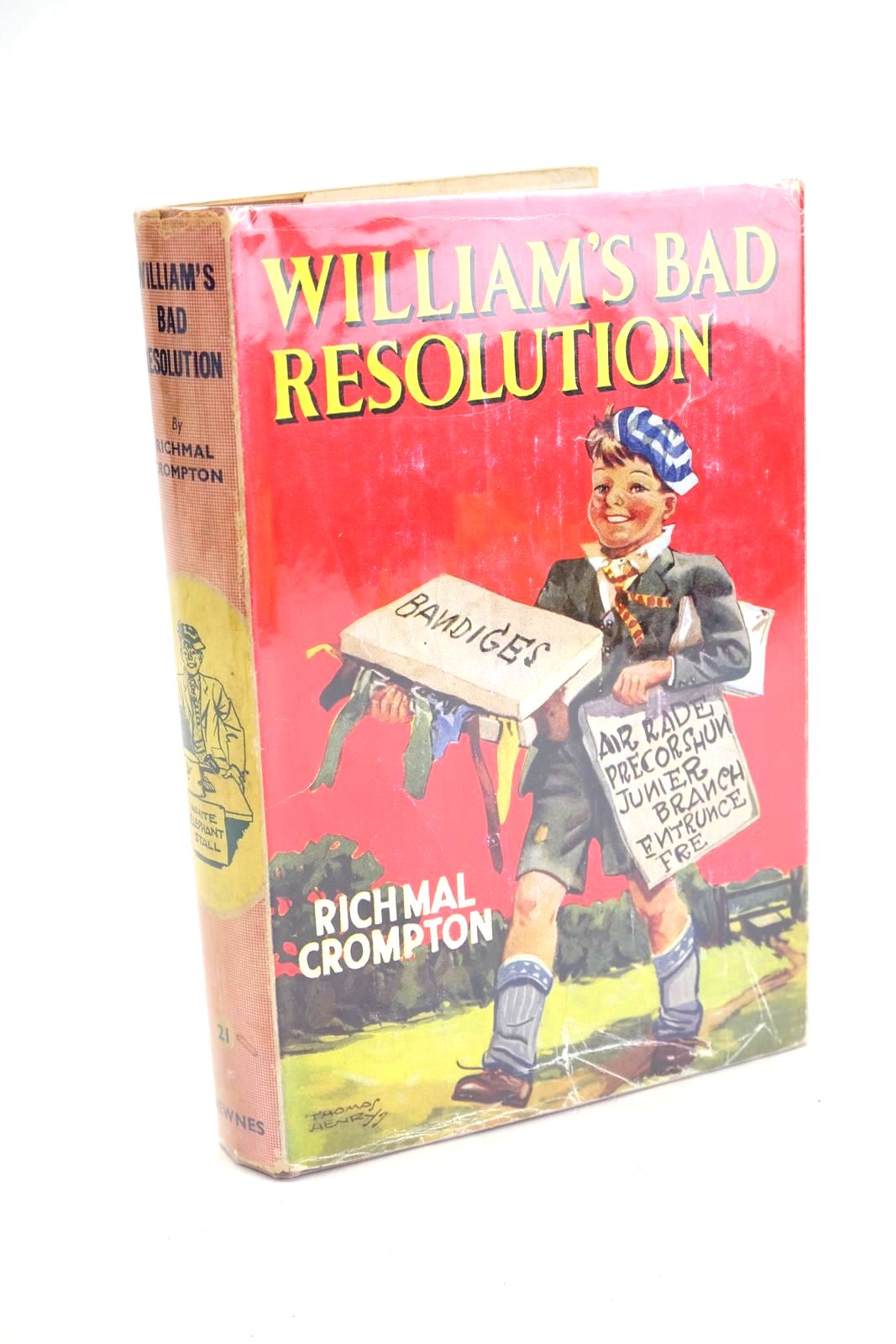 Photo of WILLIAM'S BAD RESOLUTION written by Crompton, Richmal illustrated by Henry, Thomas published by George Newnes Limited (STOCK CODE: 1330394)  for sale by Stella & Rose's Books