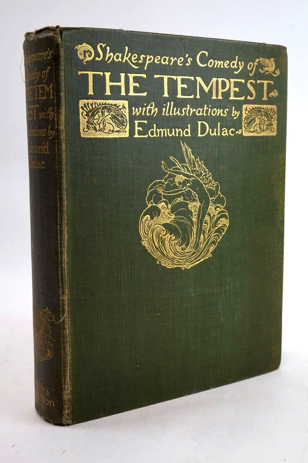 Photo of SHAKESPEARE'S COMEDY OF THE TEMPEST written by Shakespeare, William illustrated by Dulac, Edmund published by Hodder &amp; Stoughton (STOCK CODE: 1330587)  for sale by Stella & Rose's Books
