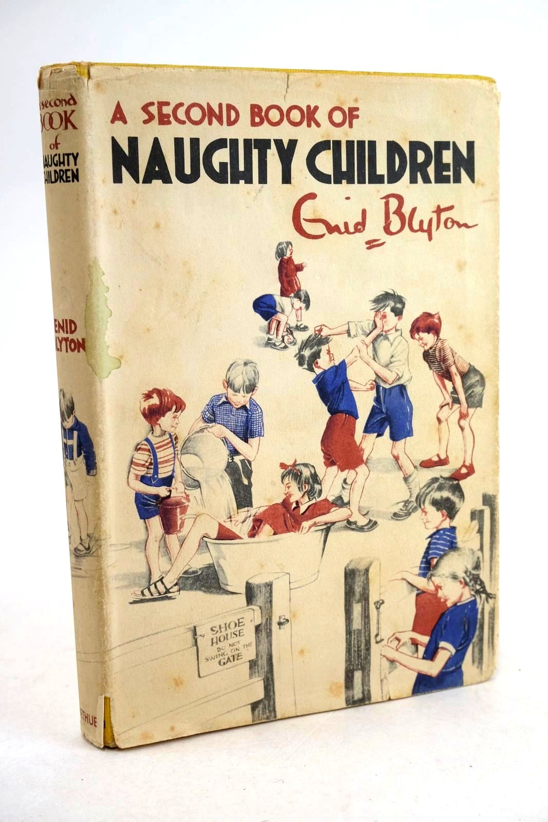 Photo of A SECOND BOOK OF NAUGHTY CHILDREN written by Blyton, Enid illustrated by Gell, Kathleen published by Methuen &amp; Co. Ltd. (STOCK CODE: 1330621)  for sale by Stella & Rose's Books