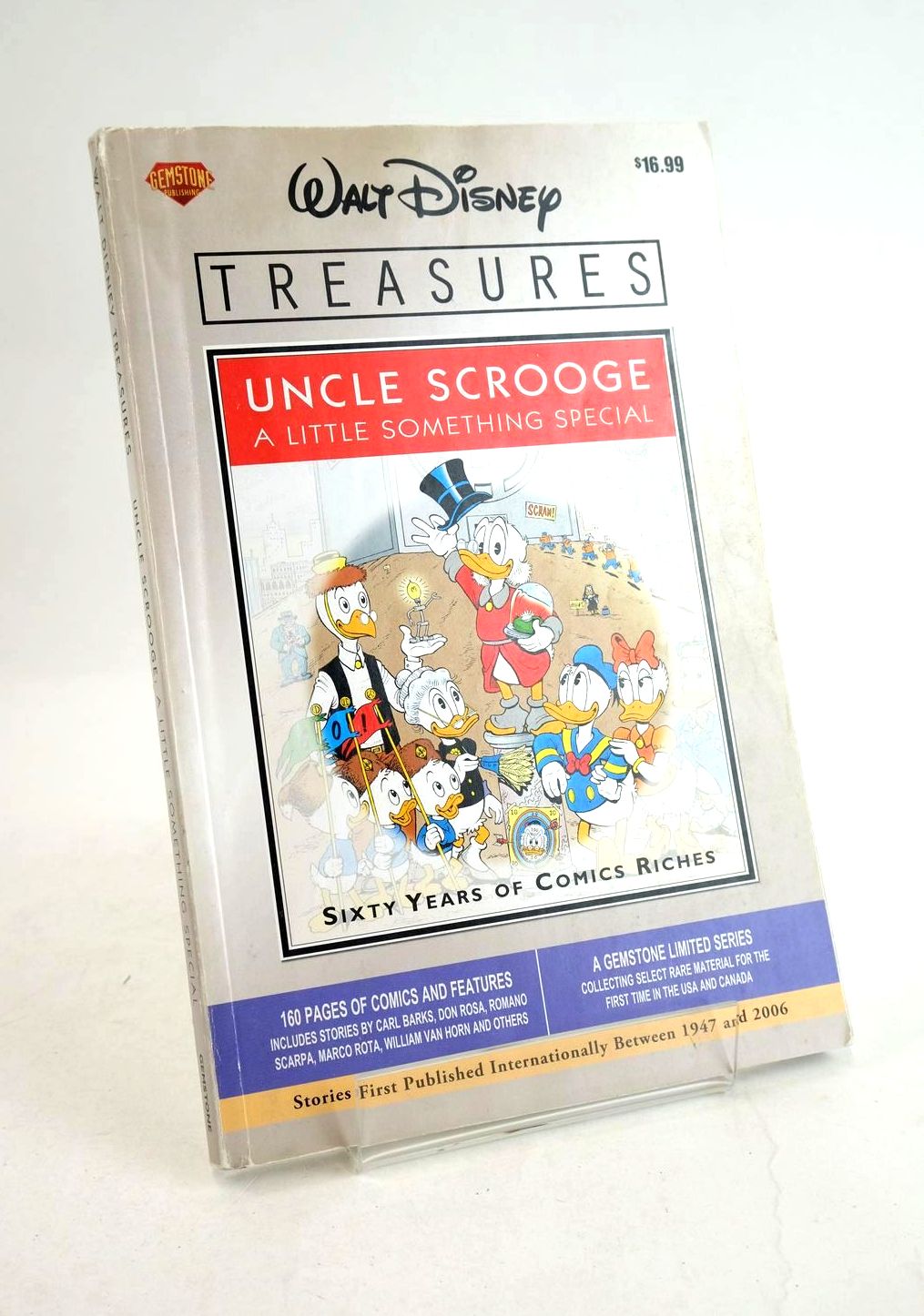 Photo of WALT DISNEY TREASURES - UNCLE SCROOGE: A LITTLE SOMETHING SPECIAL written by Disney, Walt et al,  illustrated by Disney, Walt published by Gemstone Publishing (STOCK CODE: 1330644)  for sale by Stella & Rose's Books