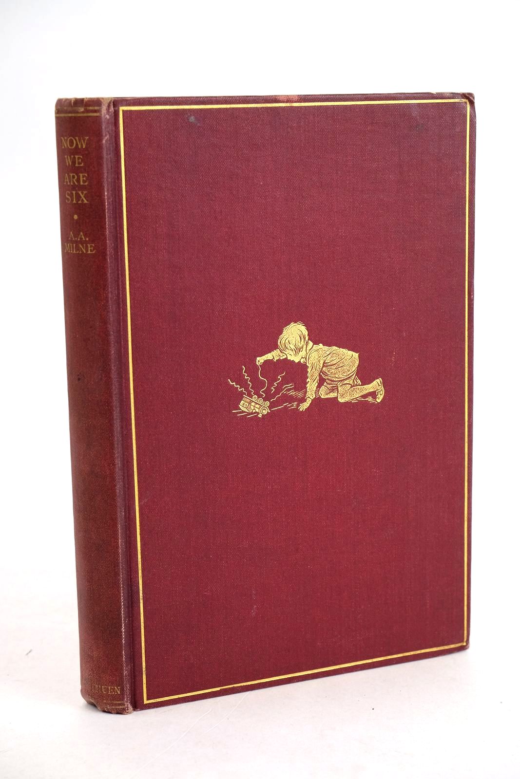 Photo of NOW WE ARE SIX written by Milne, A.A. illustrated by Shepard, E.H. published by Methuen &amp; Co. Ltd. (STOCK CODE: 1330690)  for sale by Stella & Rose's Books