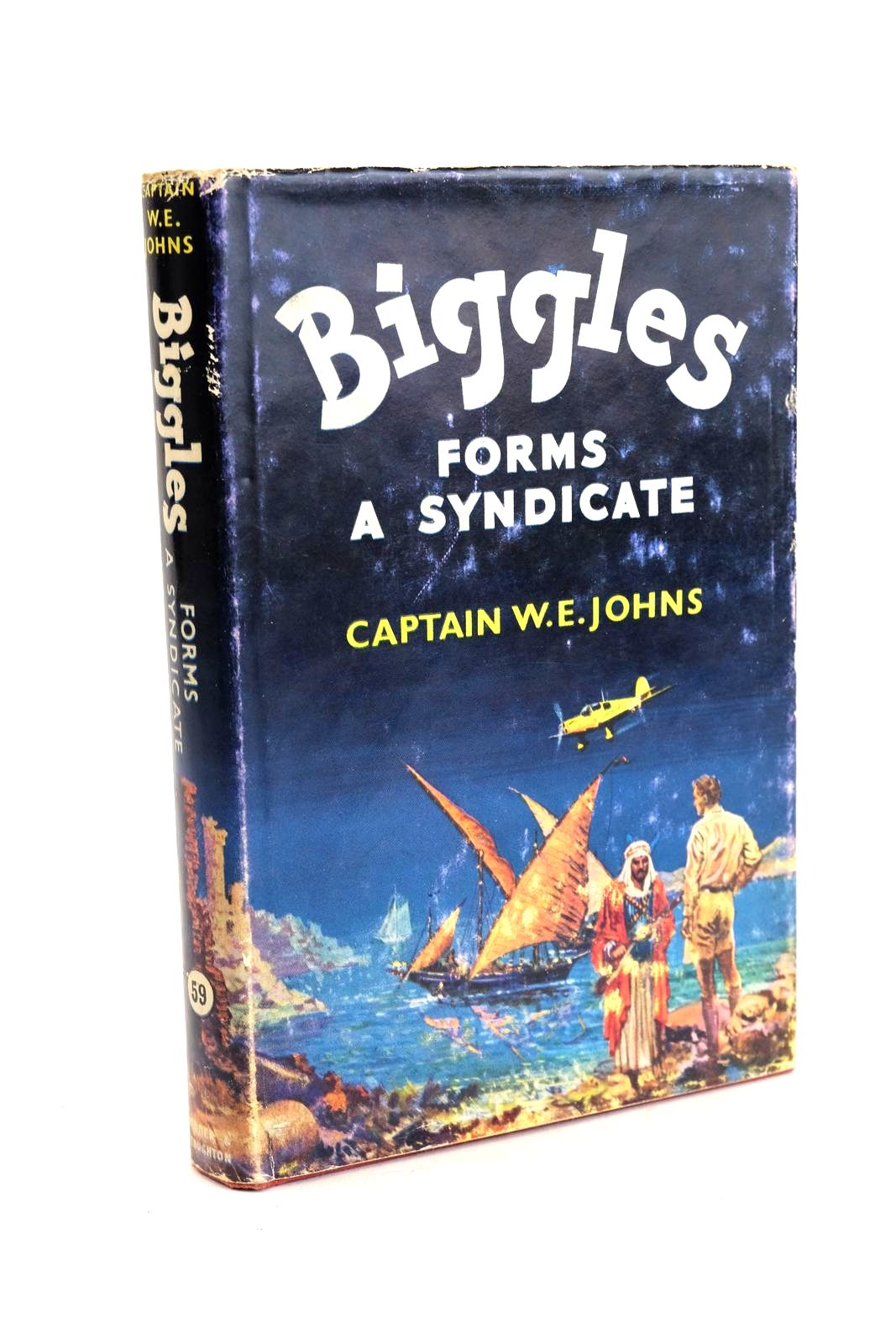 Photo of BIGGLES FORMS A SYNDICATE written by Johns, W.E. illustrated by Stead,  published by Hodder &amp; Stoughton (STOCK CODE: 1330732)  for sale by Stella & Rose's Books