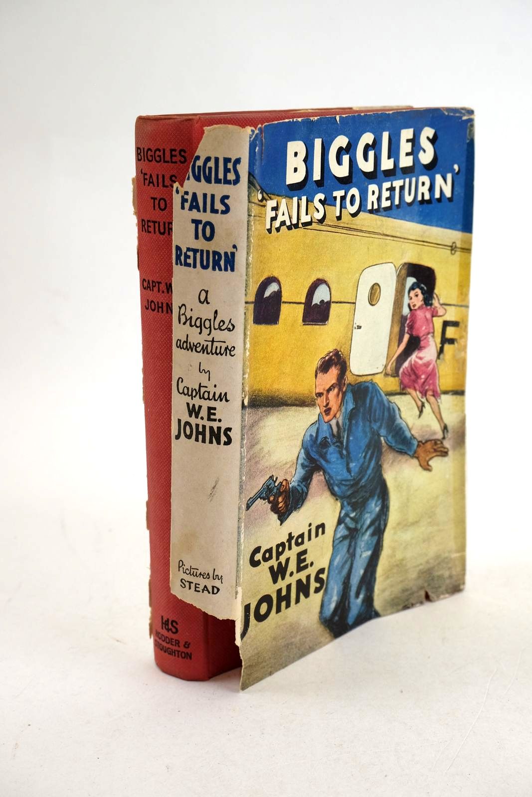 Photo of BIGGLES FAILS TO RETURN written by Johns, W.E. illustrated by Stead,  published by Hodder &amp; Stoughton (STOCK CODE: 1330740)  for sale by Stella & Rose's Books