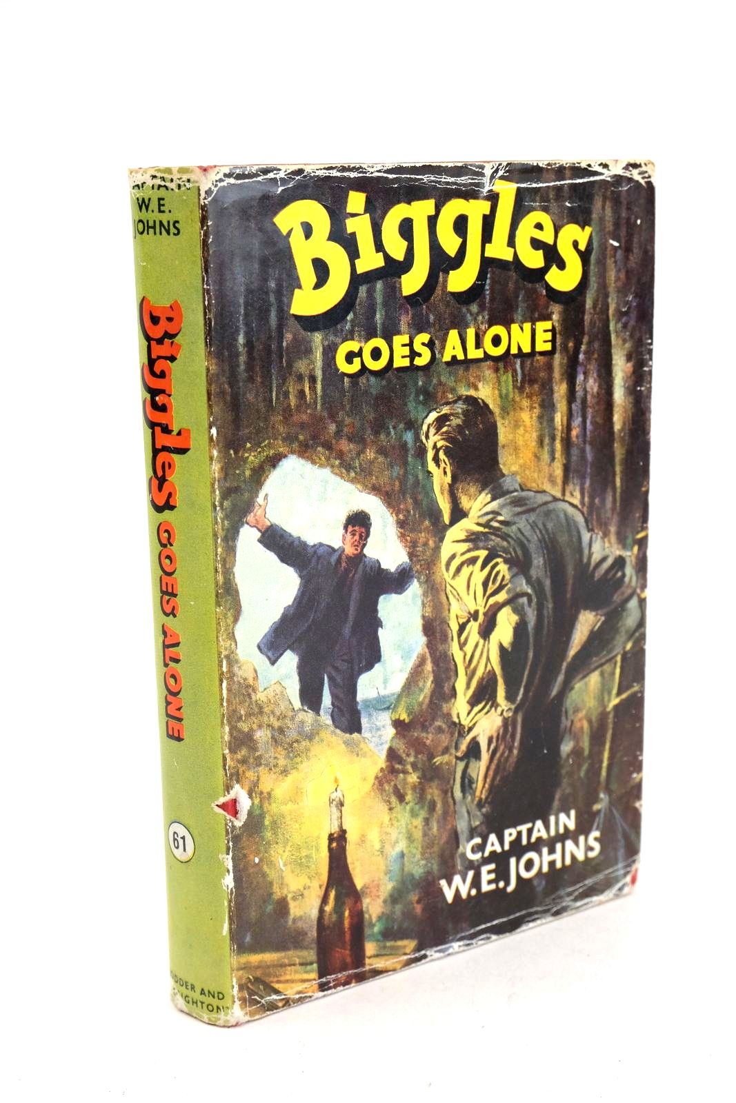Photo of BIGGLES GOES ALONE written by Johns, W.E. illustrated by Stead,  published by Hodder &amp; Stoughton (STOCK CODE: 1330742)  for sale by Stella & Rose's Books