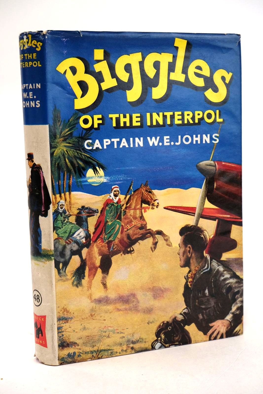 Photo of BIGGLES OF THE INTERPOL written by Johns, W.E. illustrated by Stead, Leslie published by Brockhampton Press Ltd. (STOCK CODE: 1330744)  for sale by Stella & Rose's Books