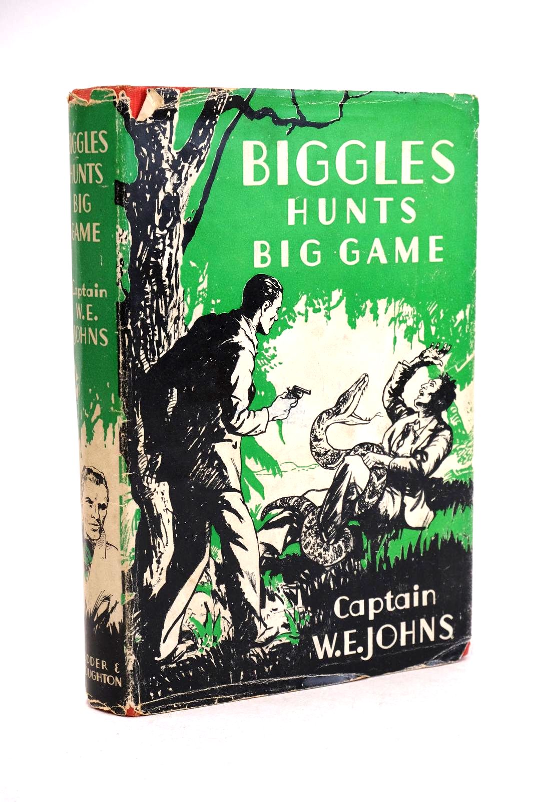 Photo of BIGGLES HUNTS BIG GAME written by Johns, W.E. illustrated by Stead,  published by Hodder &amp; Stoughton (STOCK CODE: 1330842)  for sale by Stella & Rose's Books