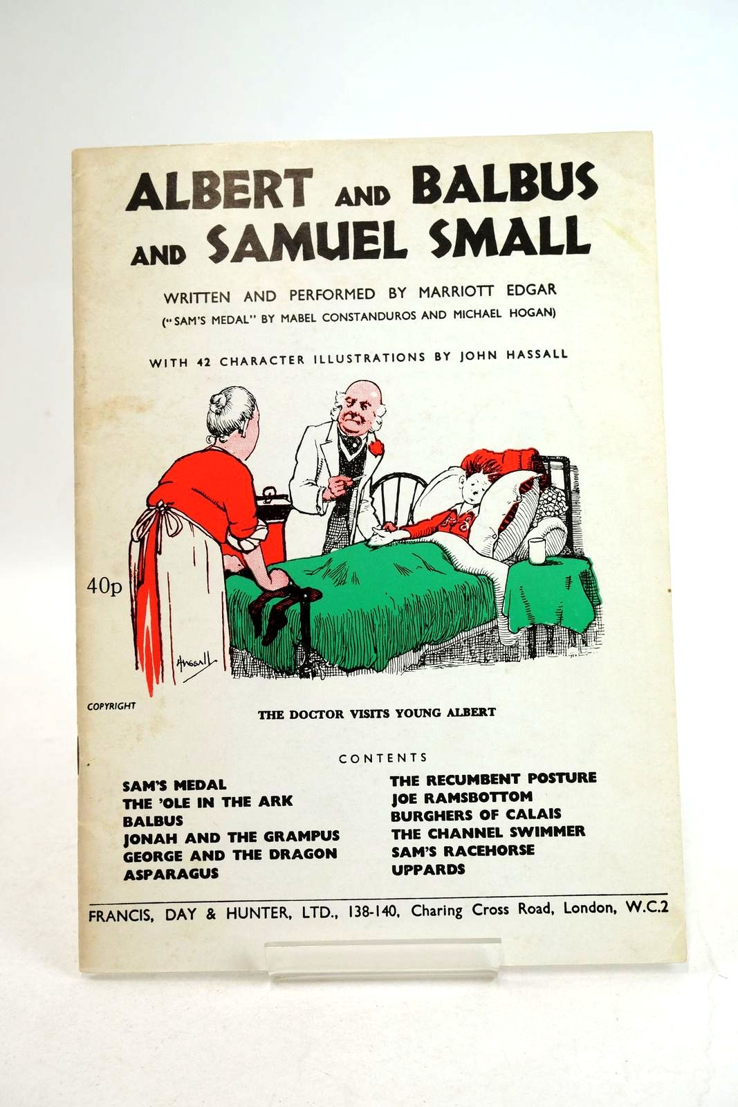 Photo of ALBERT AND BALBUS AND SAMUEL SMALL written by Edgar, Marriott illustrated by Hassall, John published by Francis, Day &amp; Hunter Ltd. (STOCK CODE: 1330860)  for sale by Stella & Rose's Books