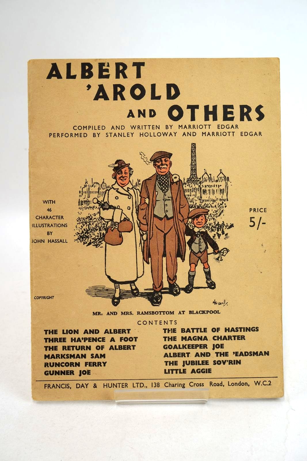 Photo of ALBERT 'AROLD AND OTHERS written by Edgar, Marriott illustrated by Hassall, John published by Francis, Day &amp; Hunter Ltd. (STOCK CODE: 1330861)  for sale by Stella & Rose's Books