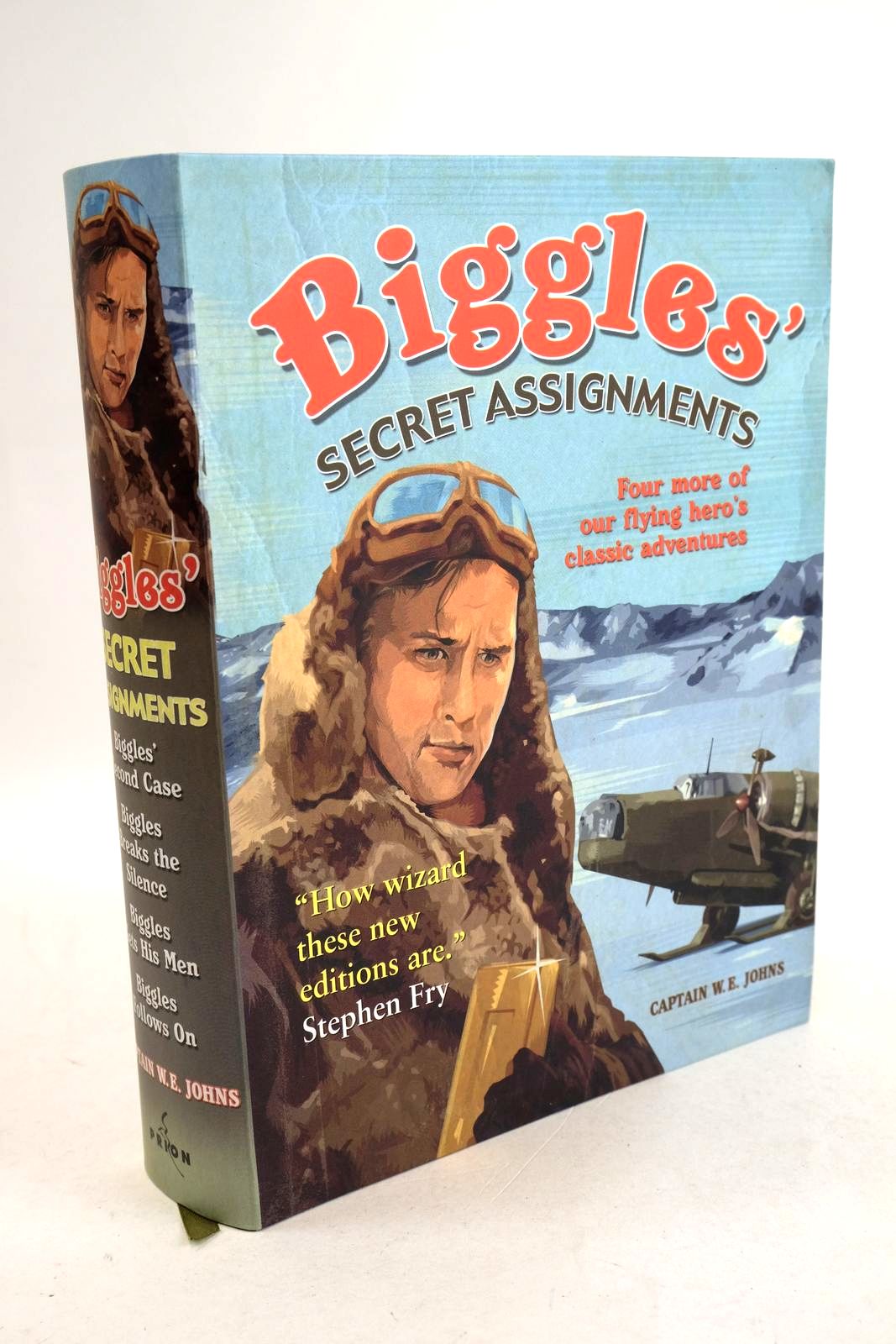 Photo of BIGGLES' SECRET ASSIGNMENTS written by Johns, W.E. illustrated by Stead, Studio published by Prion Ltd. (STOCK CODE: 1330895)  for sale by Stella & Rose's Books