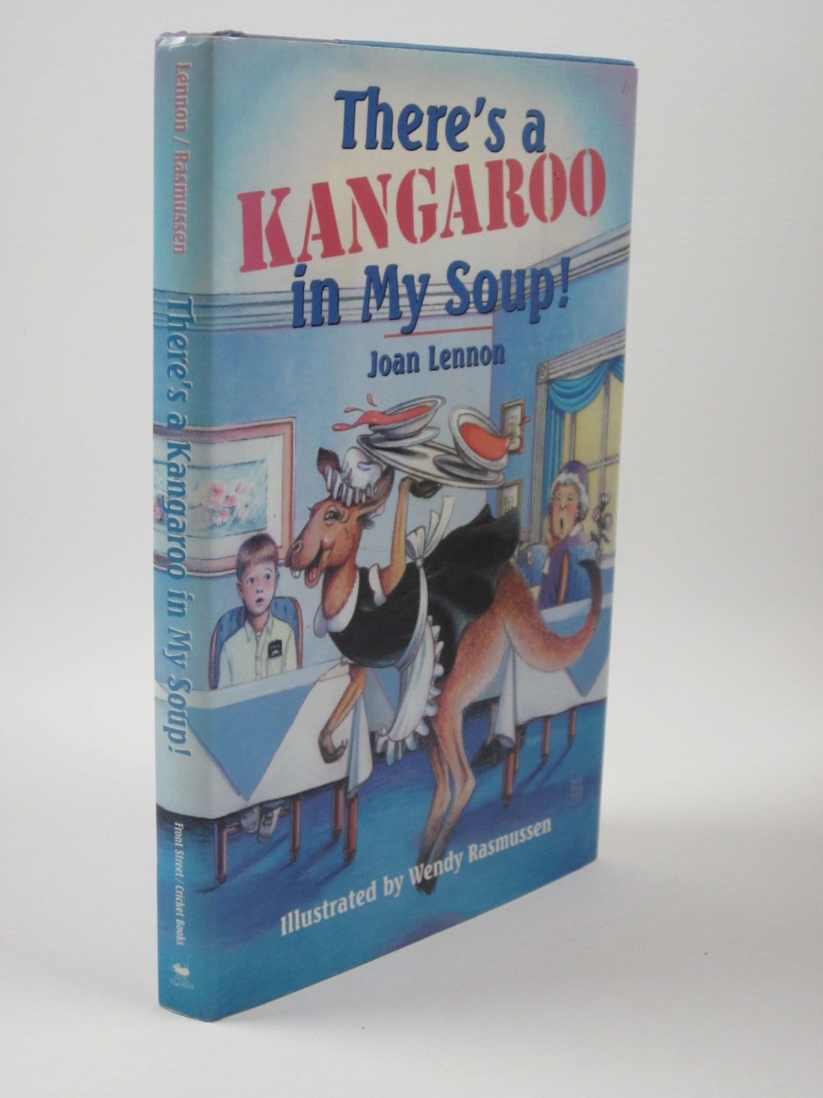 Photo of THERE'S A KANGAROO IN MY SOUP! written by Lennon, Joan illustrated by Rasmussen, Wendy published by Cricket Books (STOCK CODE: 1401554)  for sale by Stella & Rose's Books