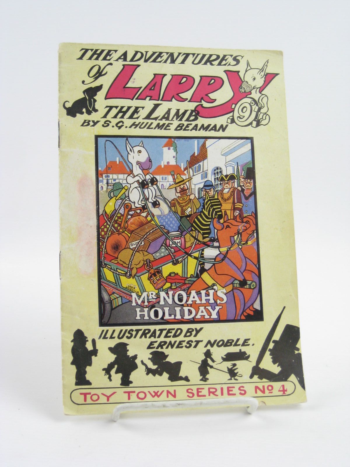 Photo of THE ADVENTURES OF LARRY THE LAMB - MR. NOAH'S HOLIDAY written by Beaman, S.G. Hulme illustrated by Noble, Ernest published by George Lapworth &amp; Co Ltd. (STOCK CODE: 1401614)  for sale by Stella & Rose's Books