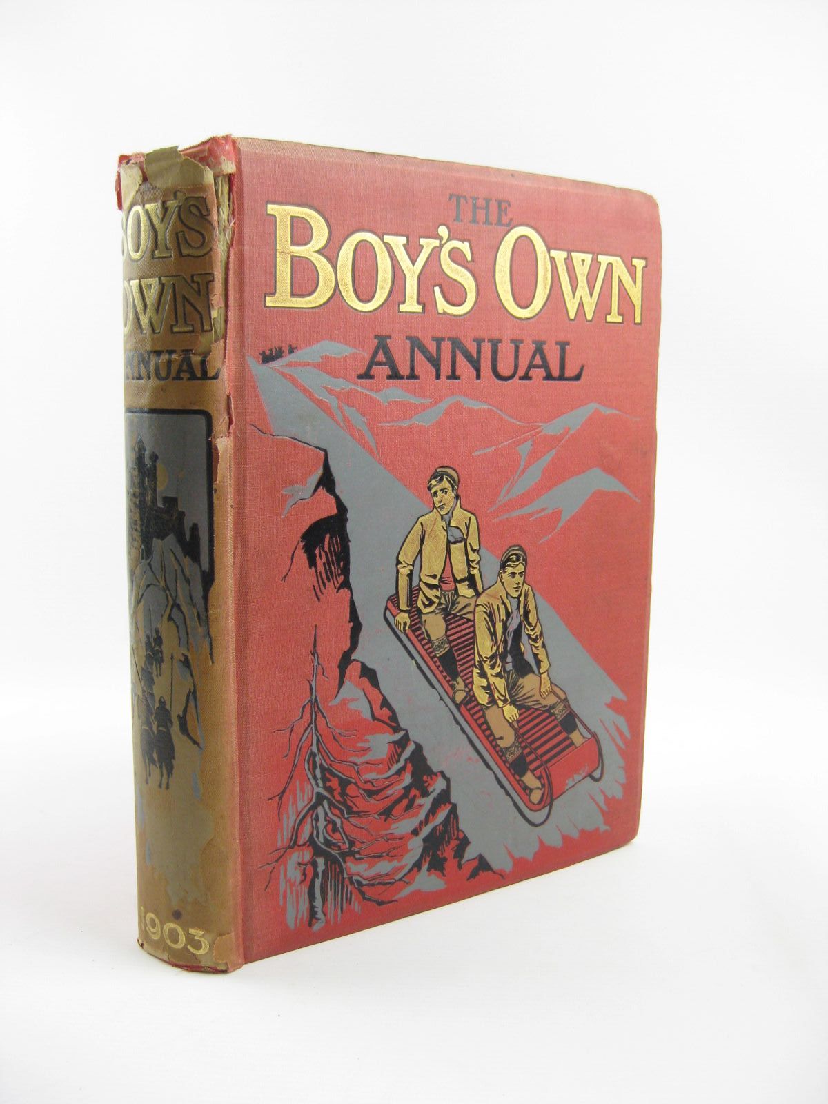 Photo of THE BOY'S OWN ANNUAL 1903 written by Fenn, George Manville
et al,  illustrated by Wain, Louis
Aldin, Cecil published by The Boy's Own Paper (STOCK CODE: 1401705)  for sale by Stella & Rose's Books