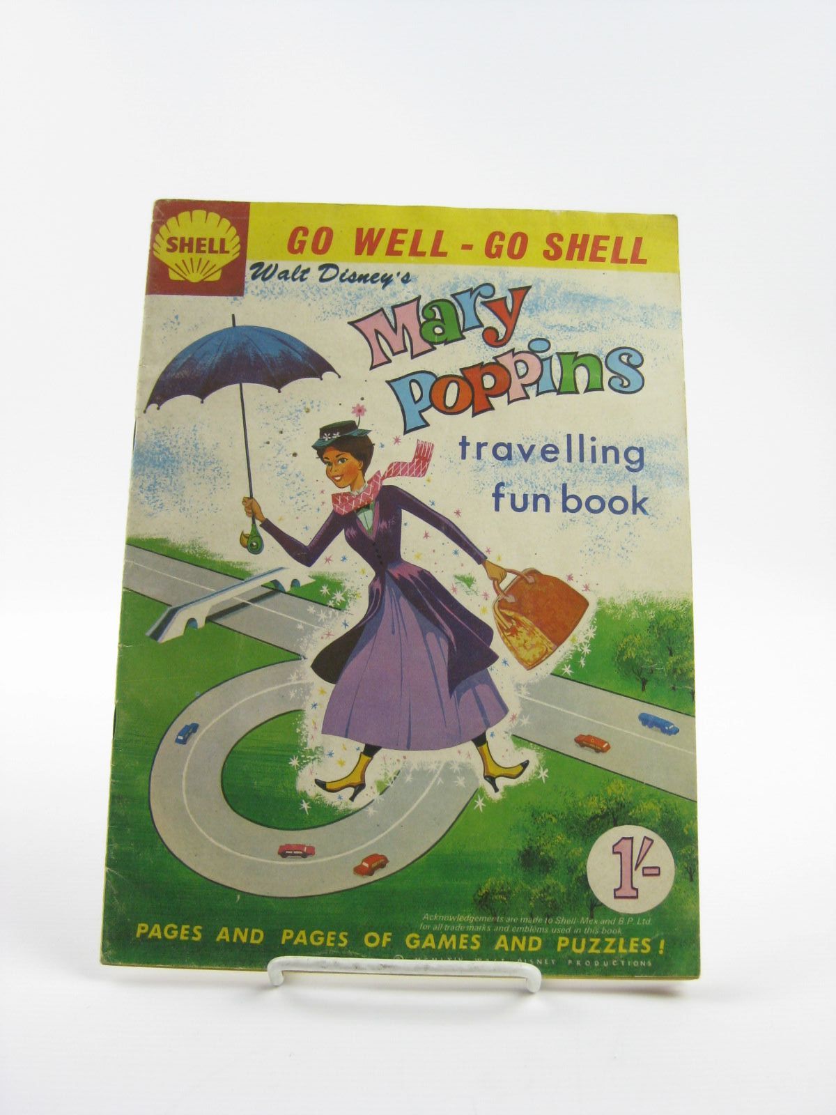 Photo of WALT DISNEY'S MARY POPPINS TRAVELLING FUN BOOK published by Walt Disney Productions (STOCK CODE: 1401763)  for sale by Stella & Rose's Books