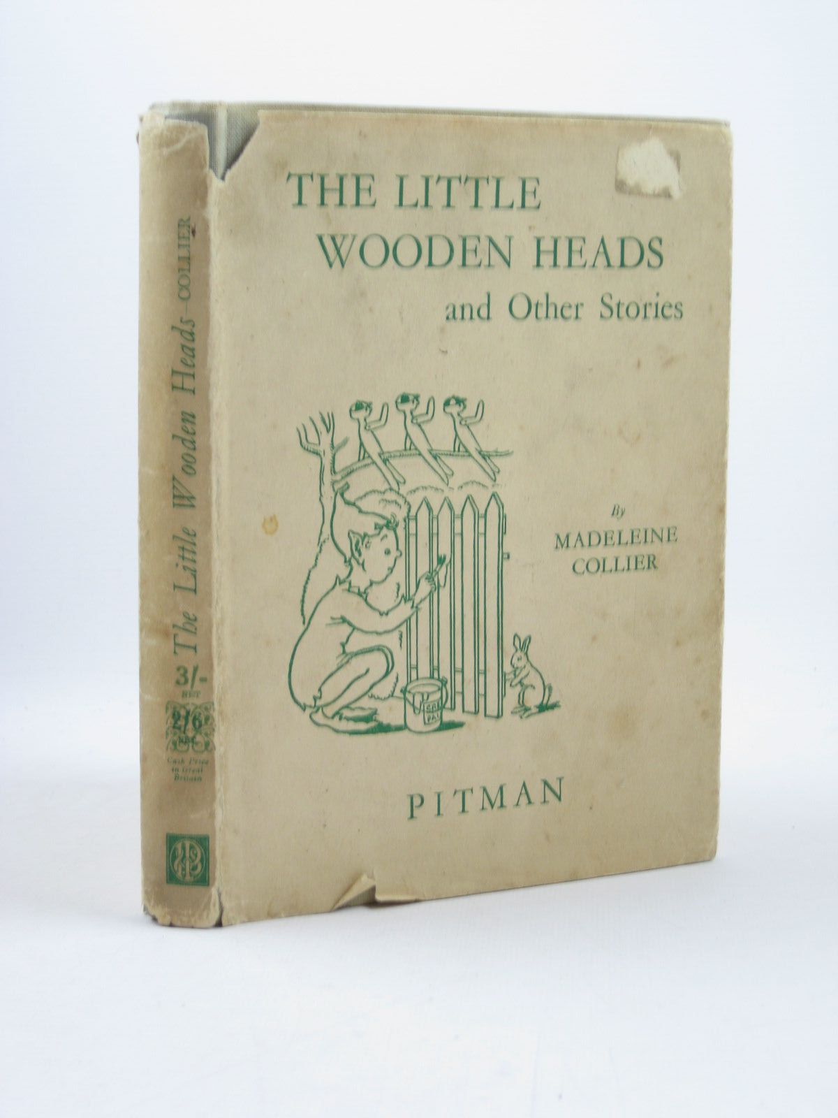 Photo of THE LITTLE WOODEN HEADS AND OTHER STORIES written by Collier, Madeleine illustrated by Simpson, Evelyn published by Sir Isaac Pitman &amp; Sons Ltd. (STOCK CODE: 1402557)  for sale by Stella & Rose's Books