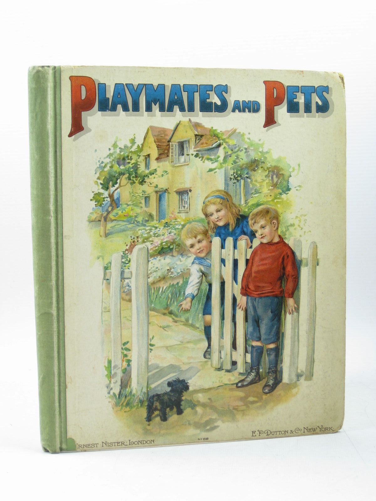Photo of PLAYMATES AND PETS published by Ernest Nister, E.P. Dutton &amp; Co. (STOCK CODE: 1402761)  for sale by Stella & Rose's Books