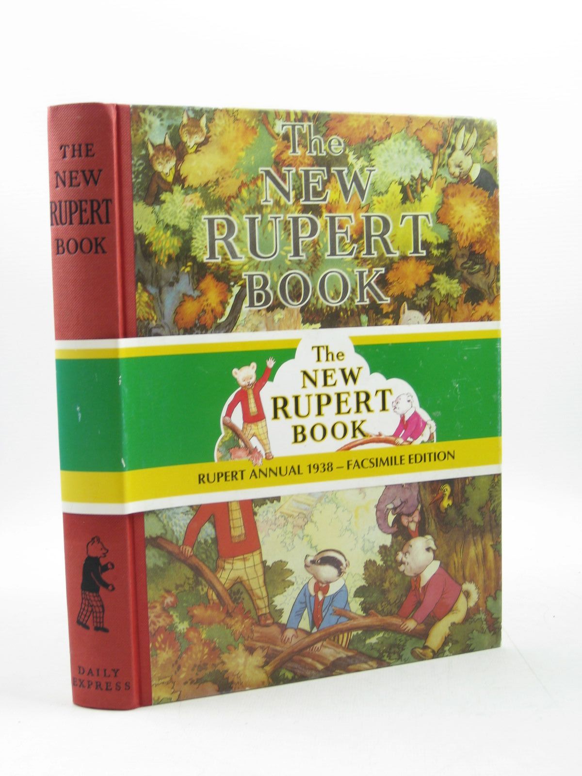 Photo of RUPERT ANNUAL 1938 (FACSIMILE) - THE NEW RUPERT BOOK written by Bestall, Alfred illustrated by Bestall, Alfred published by Daily Express (STOCK CODE: 1402893)  for sale by Stella & Rose's Books
