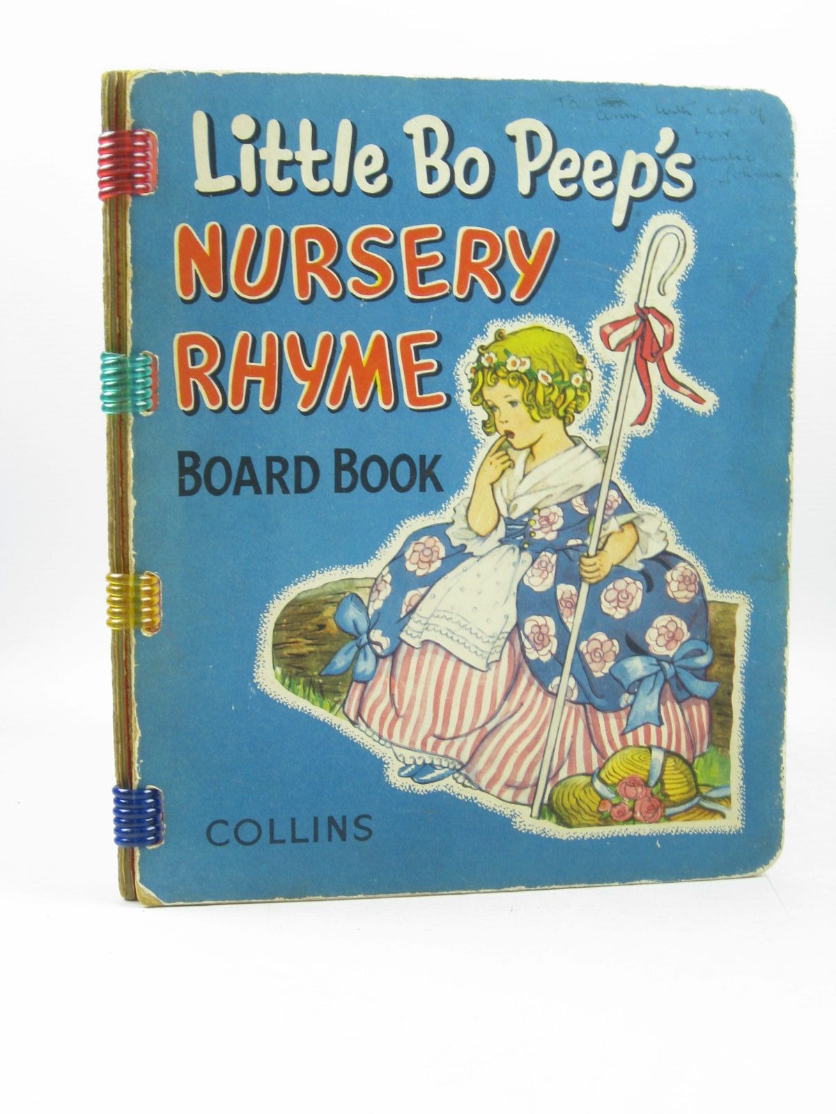 Photo of LITTLE BO-PEEP'S NURSERY RHYME BOARD BOOK illustrated by E.W.B., published by Collins (STOCK CODE: 1403232)  for sale by Stella & Rose's Books