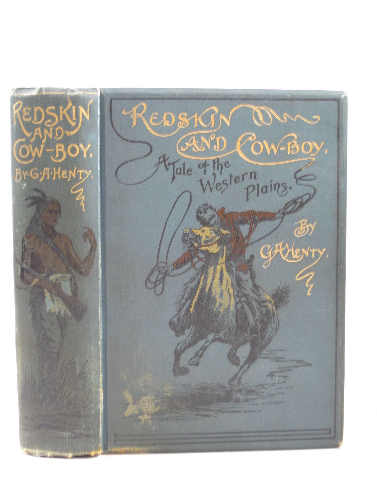 Photo of REDSKIN AND COWBOY written by Henty, G.A. illustrated by Pearse, Alfred published by Blackie &amp; Son Ltd. (STOCK CODE: 1403483)  for sale by Stella & Rose's Books