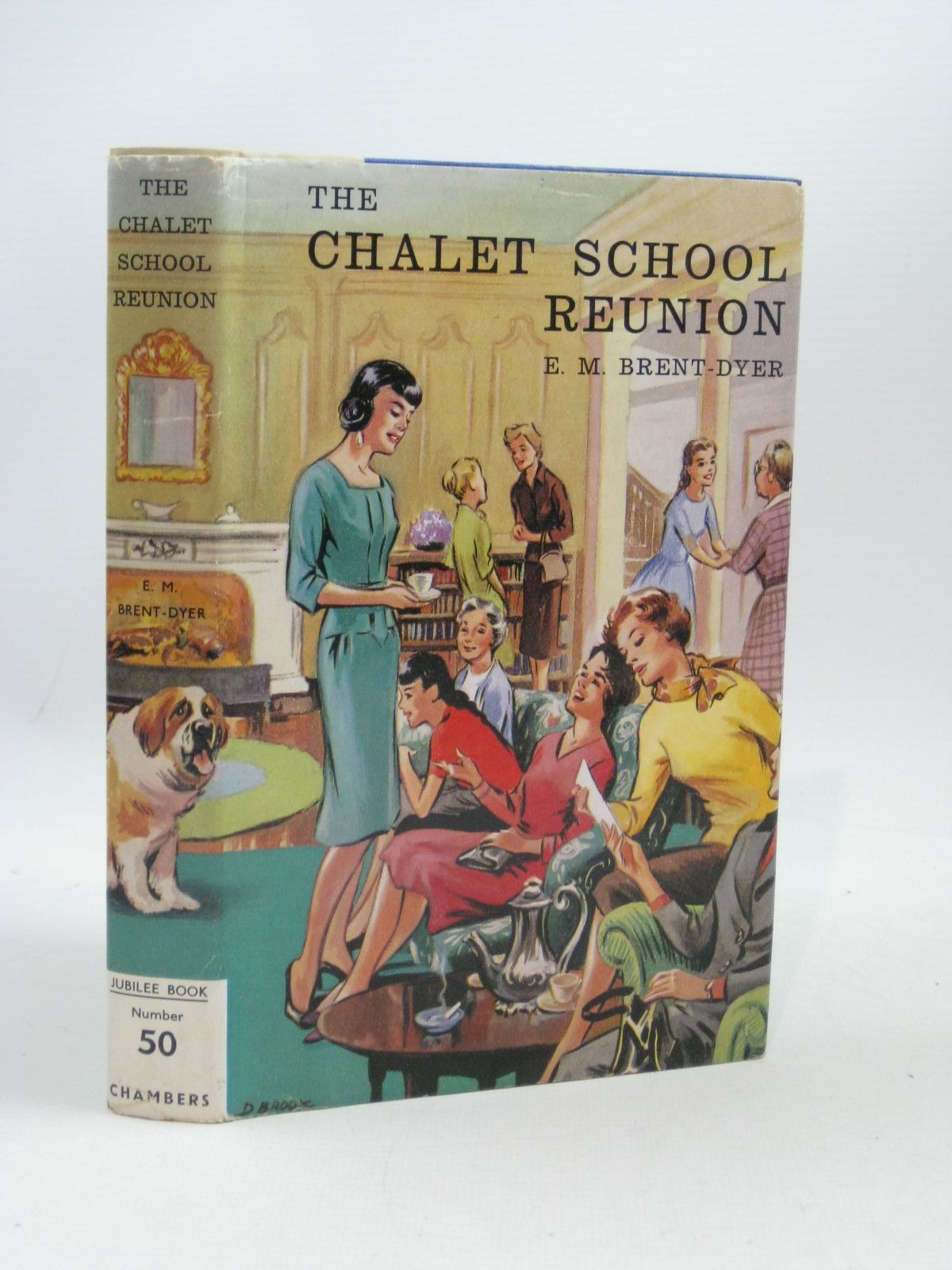 Photo of THE CHALET SCHOOL REUNION written by Brent-Dyer, Elinor M. illustrated by Brook, Dorothy published by W. &amp; R. Chambers Limited (STOCK CODE: 1404247)  for sale by Stella & Rose's Books