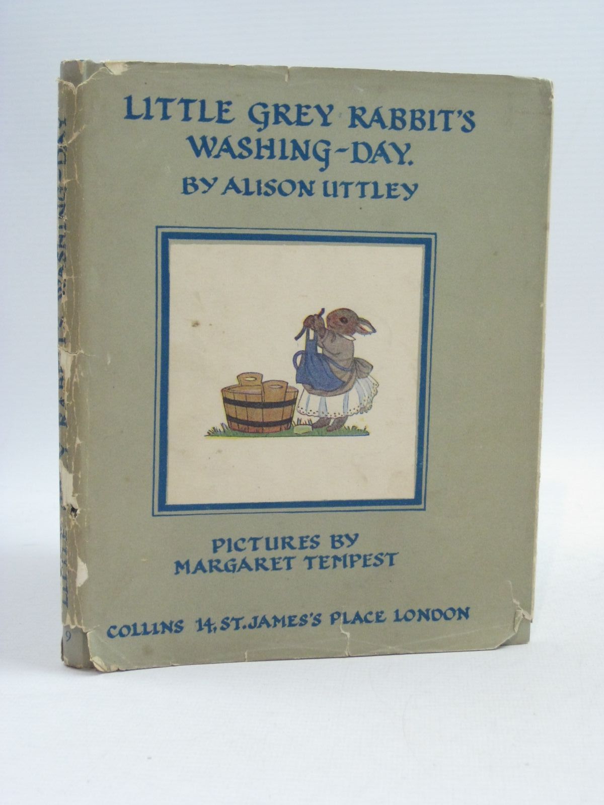 Photo of LITTLE GREY RABBIT'S WASHING-DAY written by Uttley, Alison illustrated by Tempest, Margaret published by Collins (STOCK CODE: 1404448)  for sale by Stella & Rose's Books