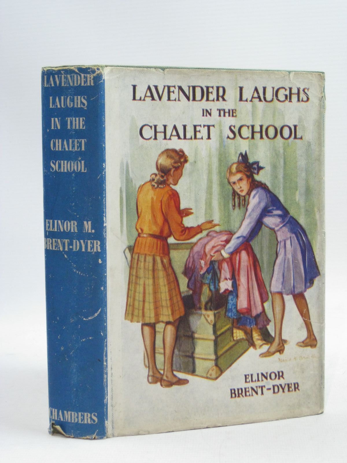 Photo of LAVENDER LAUGHS IN THE CHALET SCHOOL written by Brent-Dyer, Elinor M. published by W. &amp; R. Chambers Limited (STOCK CODE: 1404494)  for sale by Stella & Rose's Books