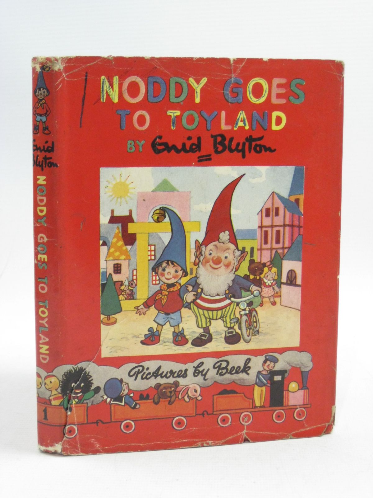 Photo of NODDY GOES TO TOYLAND written by Blyton, Enid illustrated by Beek,  published by Sampson Low, Marston &amp; Co. Ltd. (STOCK CODE: 1404621)  for sale by Stella & Rose's Books