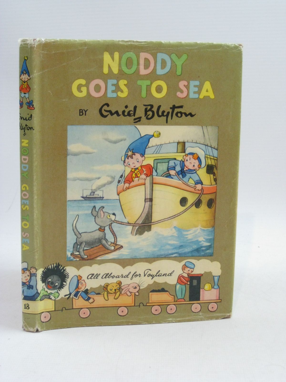 Photo of NODDY GOES TO SEA written by Blyton, Enid illustrated by Wienk, Peter published by Sampson Low, Marston &amp; Co. Ltd., Dennis Dobson Ltd. (STOCK CODE: 1404629)  for sale by Stella & Rose's Books