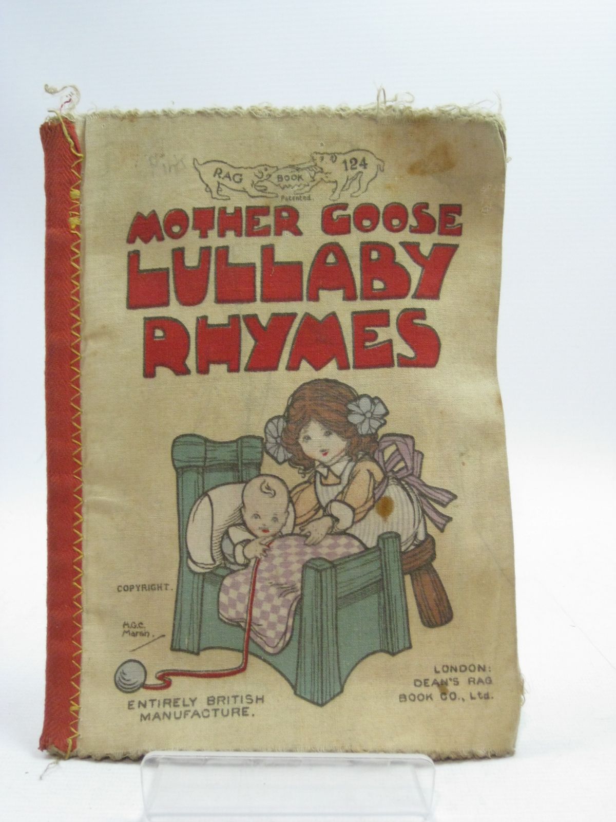 Photo of MOTHER GOOSE LULLABY RHYMES illustrated by Marsh, H.G.C. published by Dean's Rag Book Co. Ltd. (STOCK CODE: 1404669)  for sale by Stella & Rose's Books