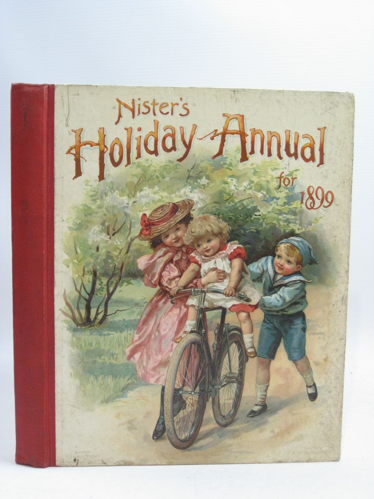 Photo of NISTER'S HOLIDAY ANNUAL FOR 1899 written by Fenn, George Manville Fuller, Alfred J. Weedon, L.L. illustrated by Nister, Ernest Taylor, Edith et al., published by Ernest Nister, E.P. Dutton &amp; Co. (STOCK CODE: 1404914)  for sale by Stella & Rose's Books