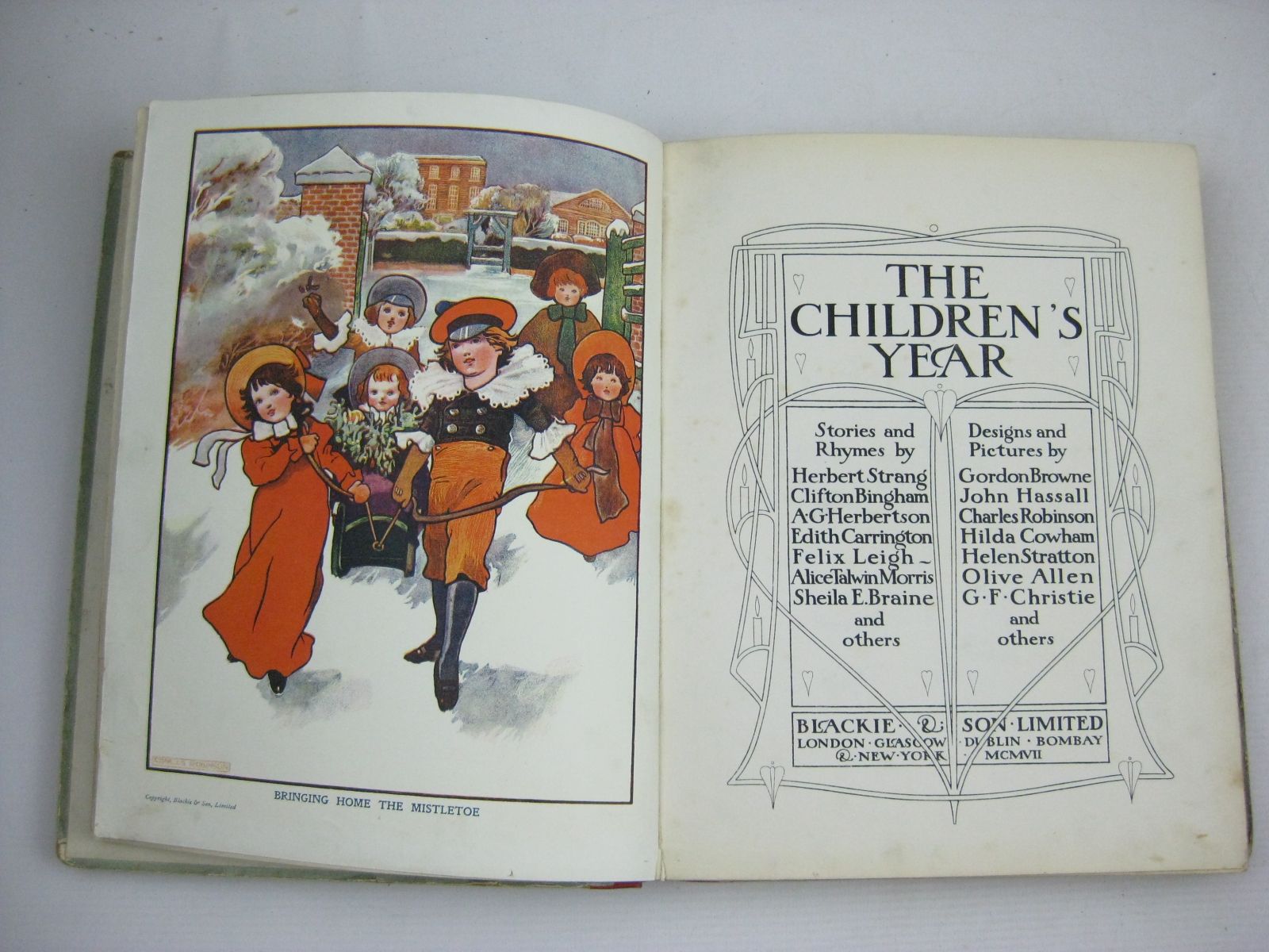 Photo of BLACKIE'S CHILDREN'S ANNUAL 3RD YEAR written by Strang, Herbert
Bingham, Clifton
Herbertson, Agnes Grozier
Morris, Alice Talwin illustrated by Robinson, Charles
Hassall, John published by Blackie & Son Ltd. (STOCK CODE: 1405424)  for sale by Stella & Rose's Books
