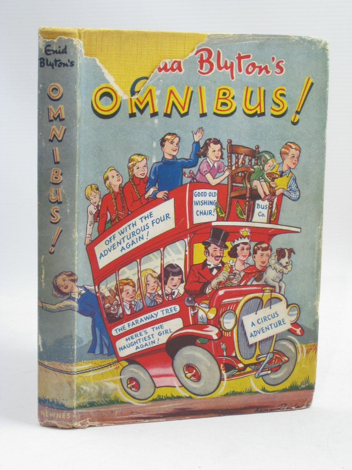Photo of ENID BLYTON'S OMNIBUS written by Blyton, Enid illustrated by Land, Jessie McGavin, Hilda Davie, E.H. Wheeler, Dorothy M. Kay,  published by George Newnes Limited (STOCK CODE: 1405563)  for sale by Stella & Rose's Books