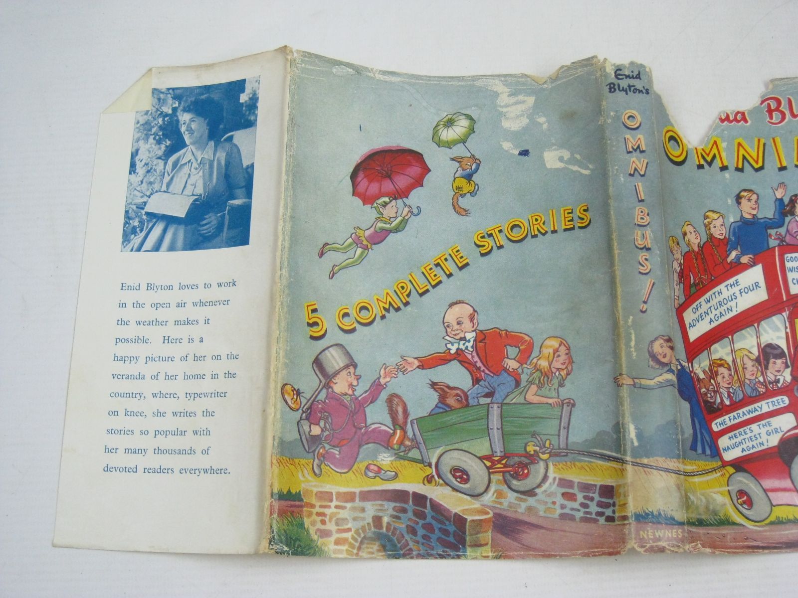 Photo of ENID BLYTON'S OMNIBUS written by Blyton, Enid illustrated by Land, Jessie
McGavin, Hilda
Davie, E.H.
Wheeler, Dorothy M.
Kay,  published by George Newnes Limited (STOCK CODE: 1405563)  for sale by Stella & Rose's Books